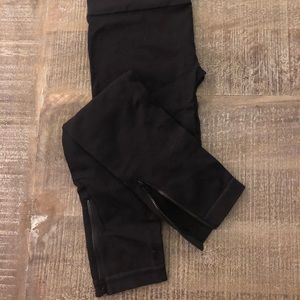 NWT SPANX ANKLE ZIP LEGGINGS